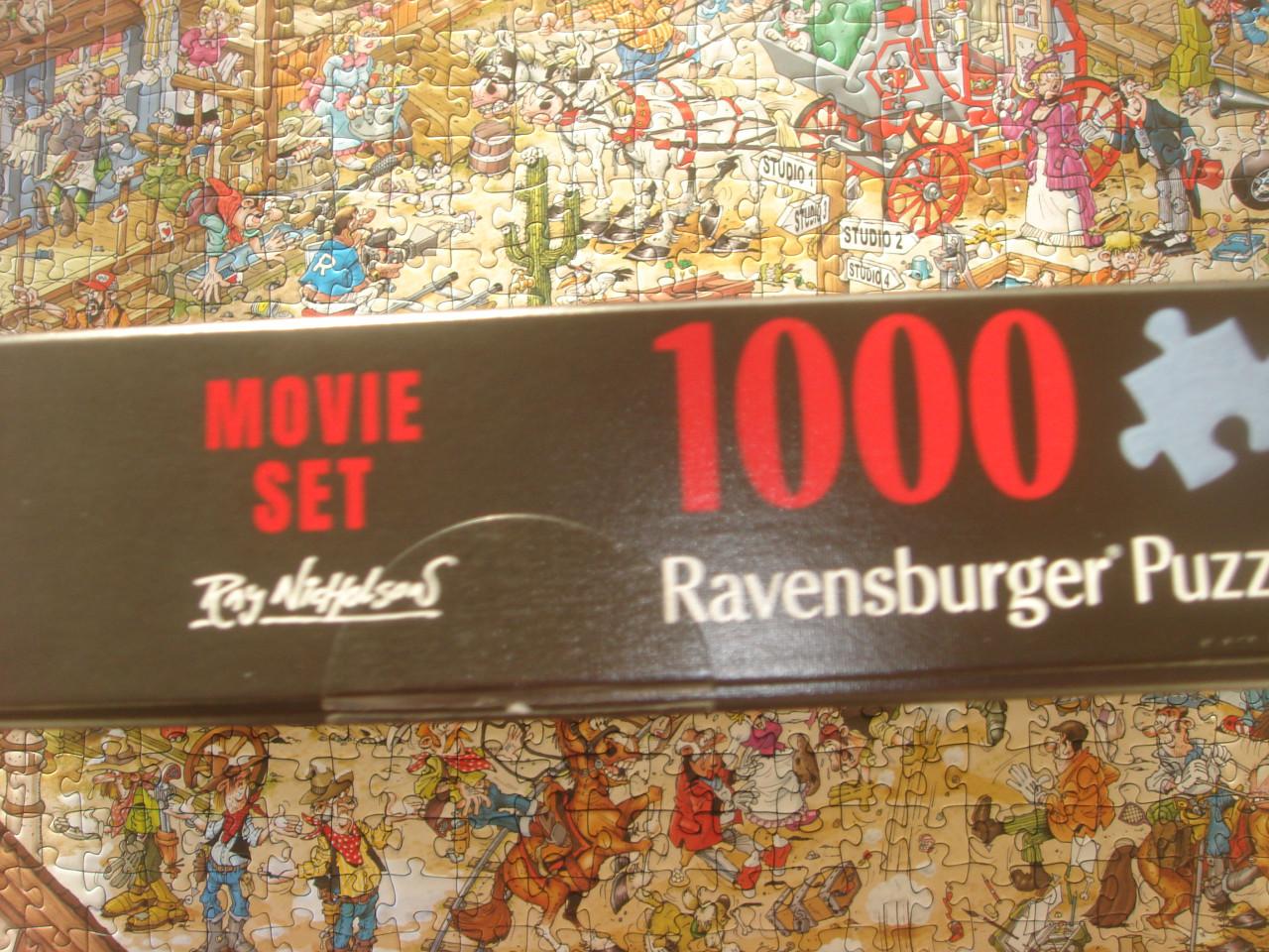 Te koop Complete comic puzzel Movie set Ray Nicholsons 1000 stukjes