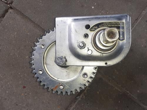 Lier voor op een boottrailer