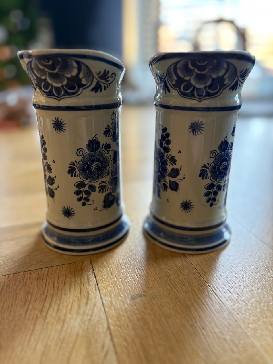 Delftsblauwe bierkannetjes