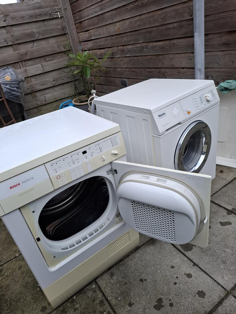 Miele wasmachine 5kg. Novotronic.En Bosch droger.