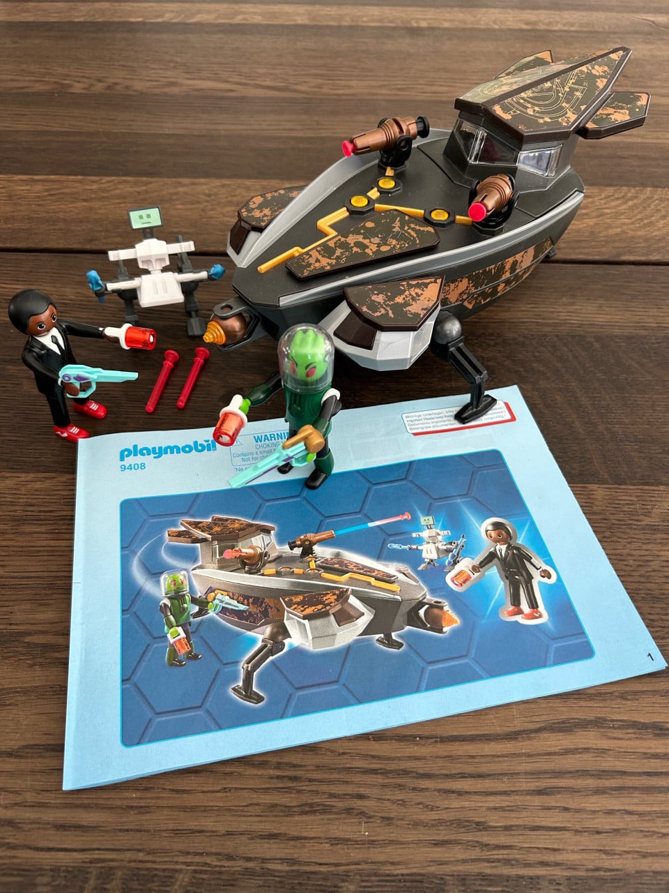 Playmobil 9408 ruimteschip Super4