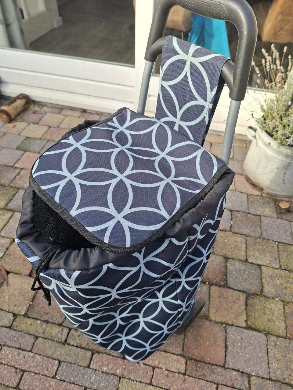 Boodschappen trolley met koelzak