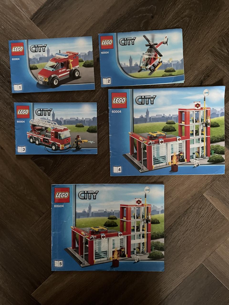 Lego City: Brandweerkazerne 60004