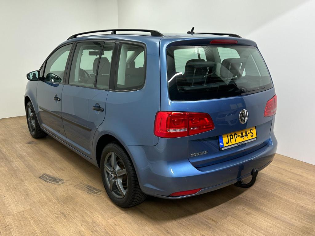 Volkswagen Touran occasion | blauw | tweedehands volkswagen touran | 7-zits