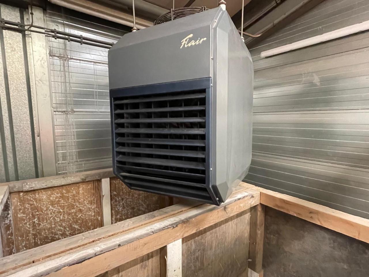 Brink Flair IGX Gasgestookte Luchtverwarmer - Bedrijfshal