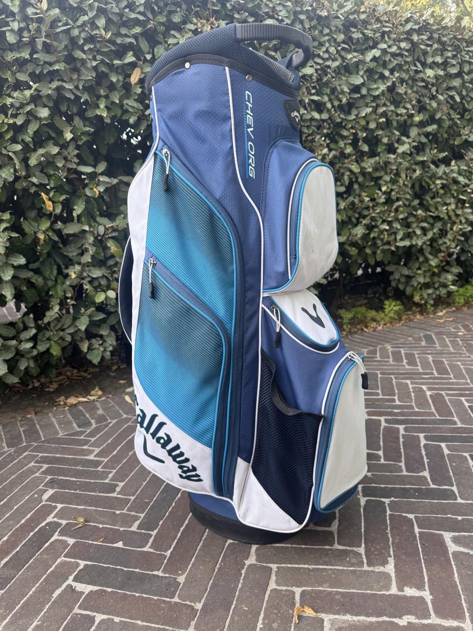Complete Callaway golfset met verlegde shafts (incl. tas)