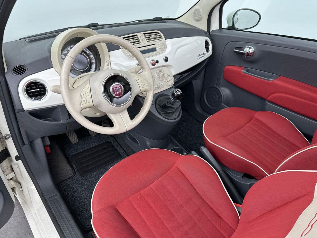 Fiat 500 C 1.2 pop cabrio airco parkeersensoren