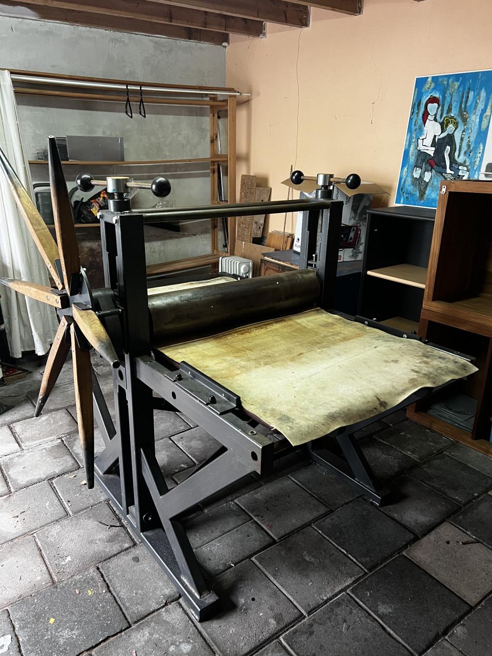 Handmatige etspers 80x150 cm