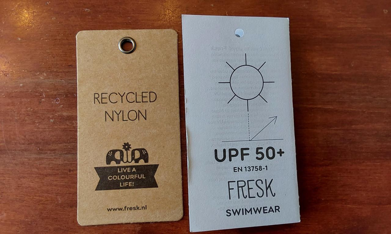 UV(UPF50+)zwemlongsleeve van het merk Fresk in maat 110.