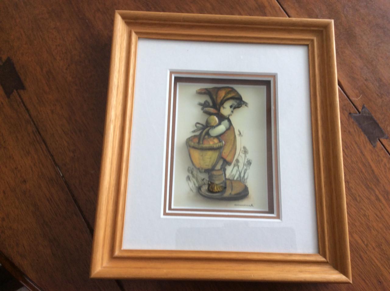 Lijstjes met daarin 3-dimensionale afbeelding van Hummeltje.