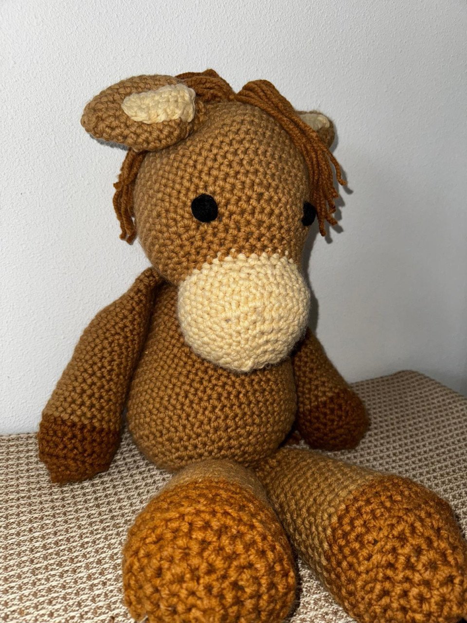 Zelfs gehaakte knuffels