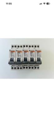 Installatieautomaten B16/C16/C25 (Hager,Merlin Gerin & EMAT)