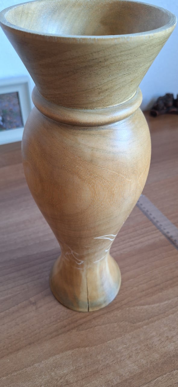 Houten vazen, decoratie