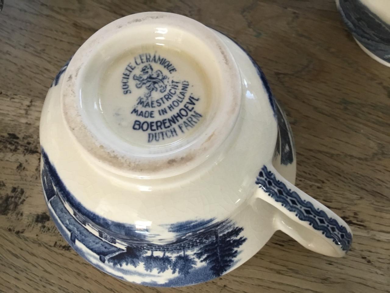 Boerenhoeve servies SCM