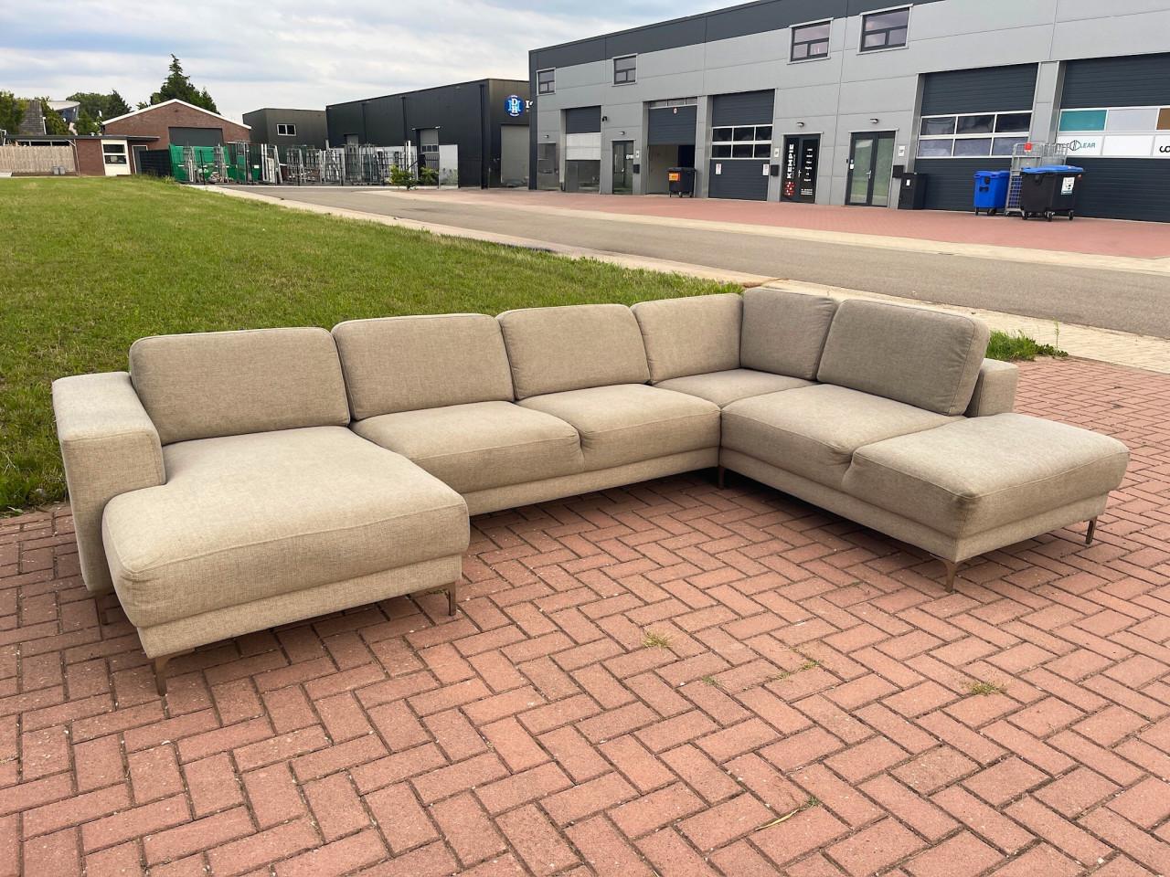 GRATIS LEVERING HEEL NL Montel U-vormige Stoffen Hoekbank