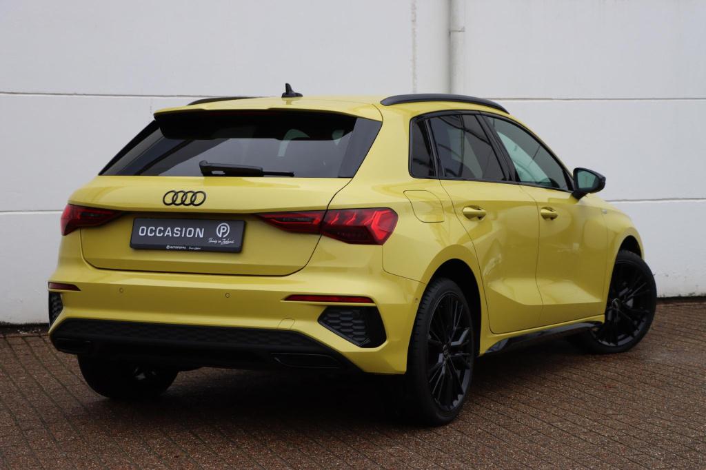 Audi A3 sportback 40 tfsi e s edition 204pk s-tronic | soh 98% l zwart opti