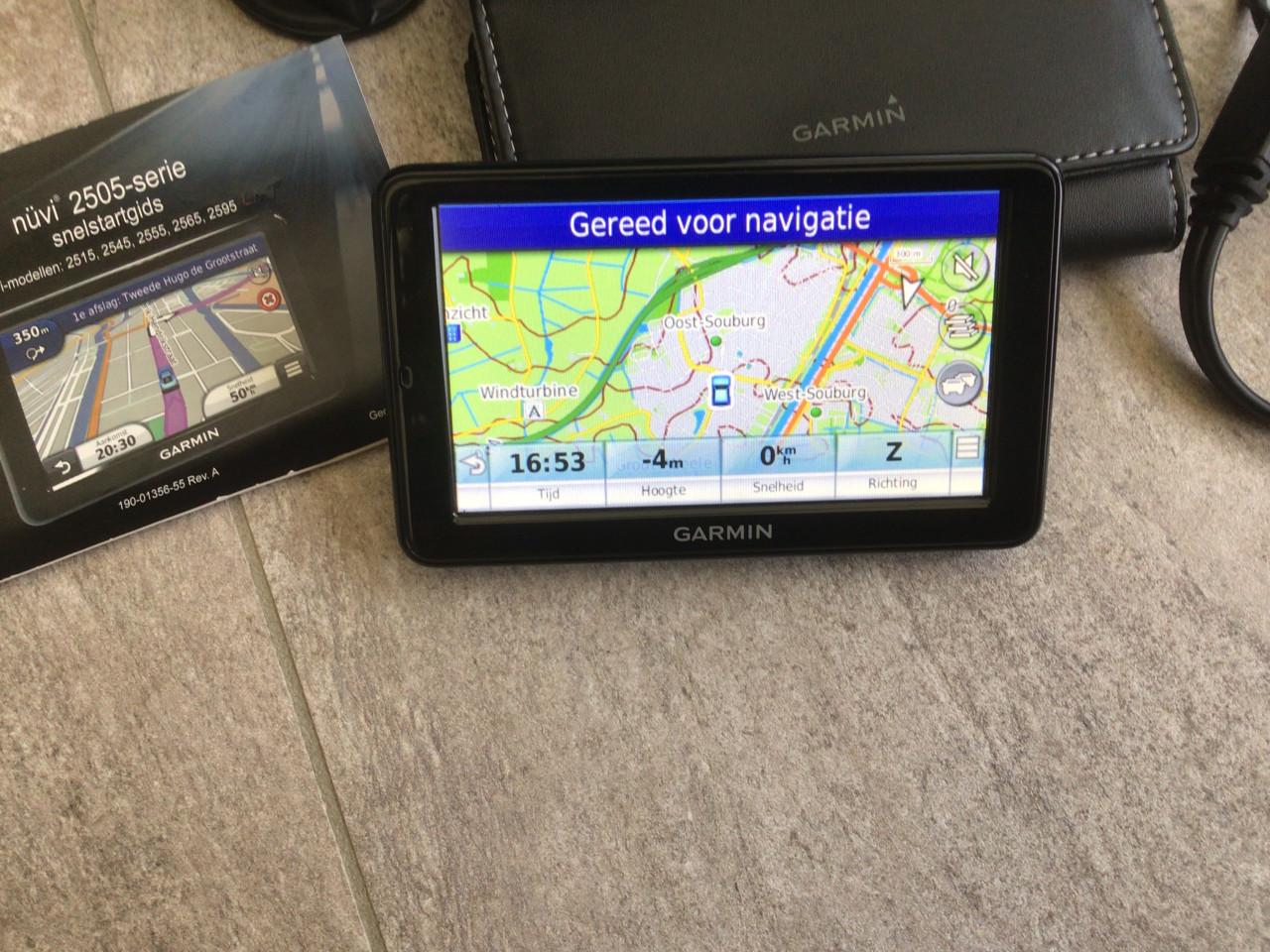 Carmin 2595LM. Navigatiesysteem