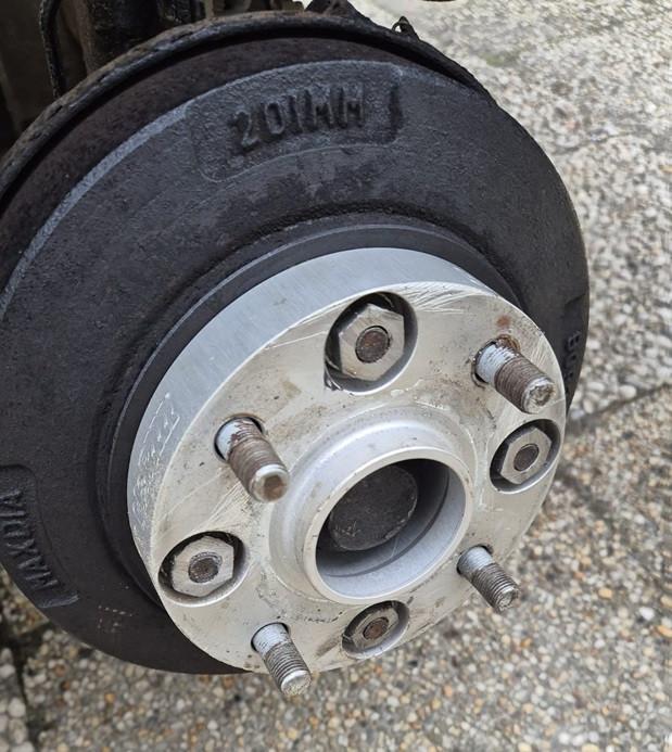 4 x 114.3 -> Zeer nette LM velgen set BBS Crater 16-inch