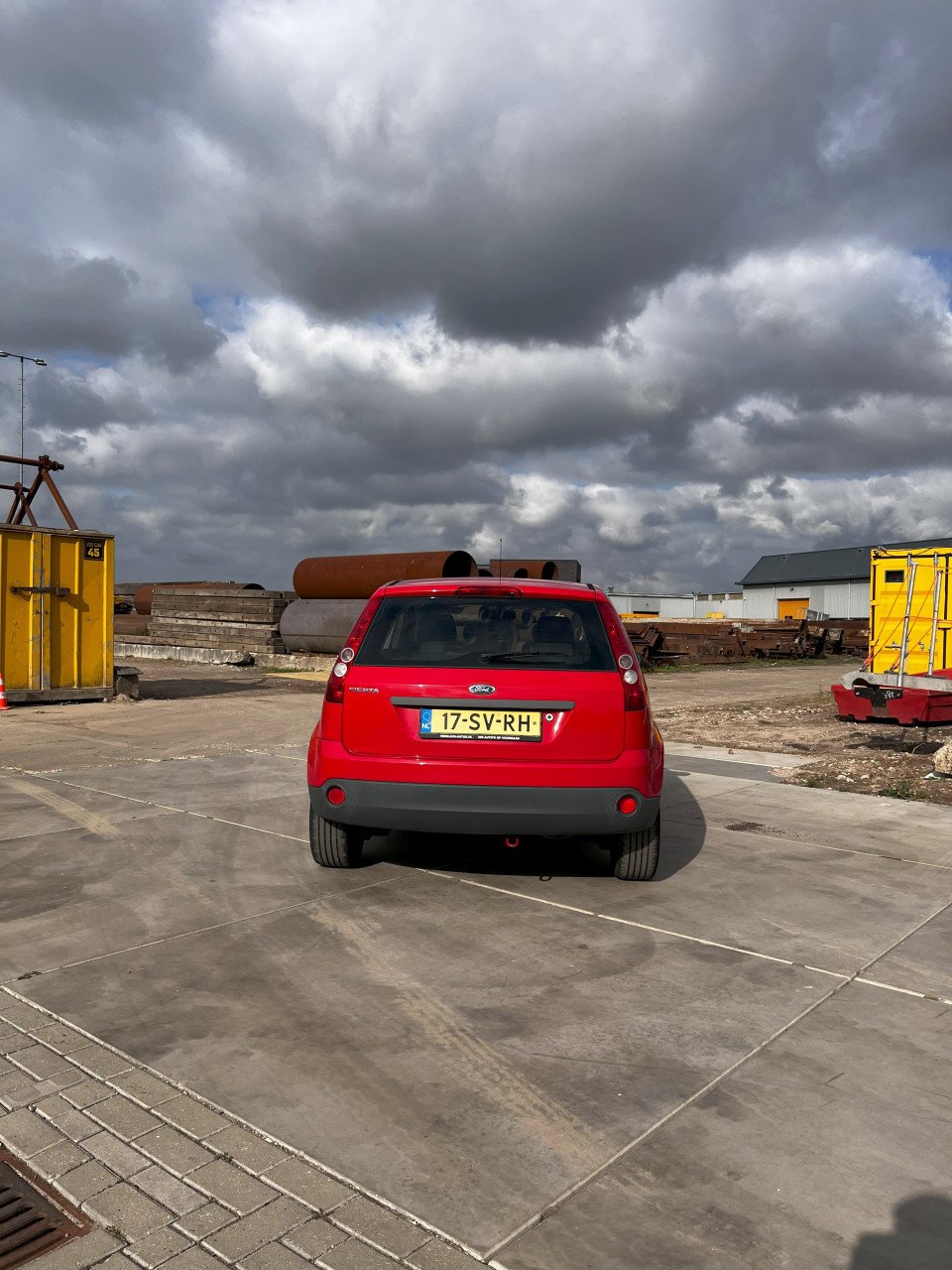 Ford Fiesta 1.3 8V 3DR 2006 Rood