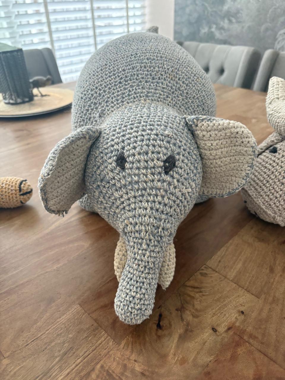 3 Gehaakte Knuffels,