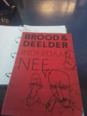 Te koop stripboek Herman brood en j. Deelder