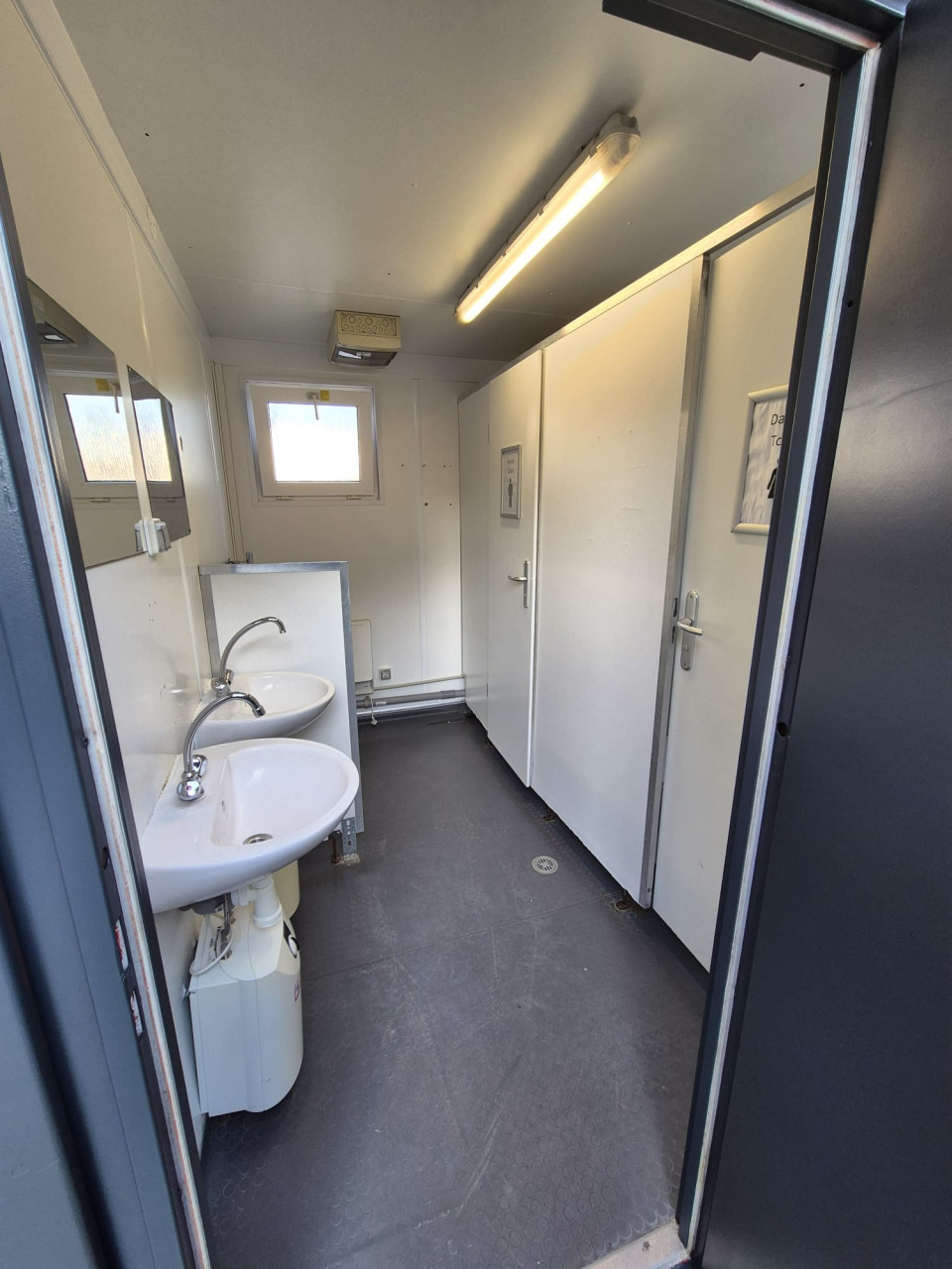 10ft sanitairunit / toiletunit / bouwplaats toiletruimte