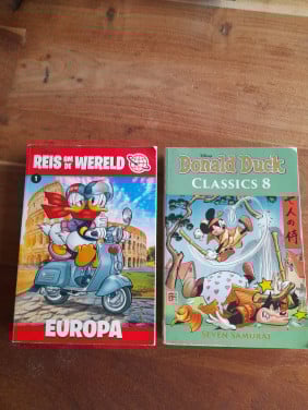 Kinderboek Donald Duck (2 stuks)