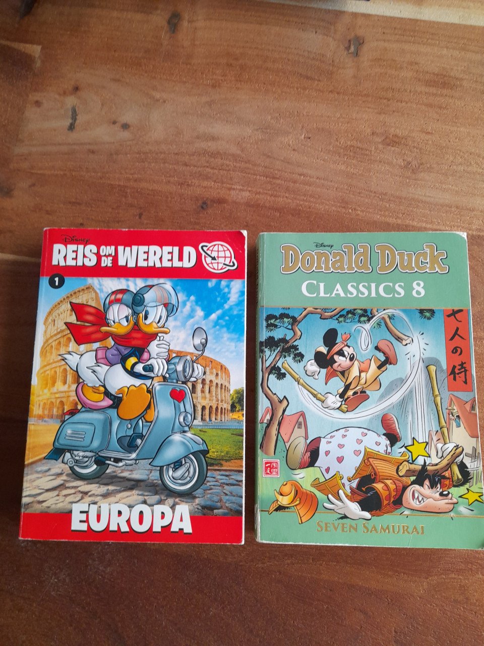 Kinderboek Donald Duck (2 stuks)