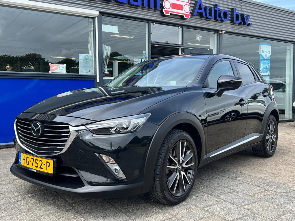Mazda Cx-3 2.0 skyactiv-g 120 gt-m, leer, trekhaak enz...