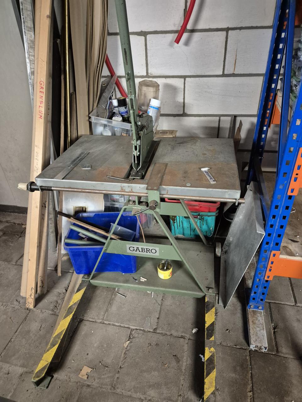 Professionele plaatschaar