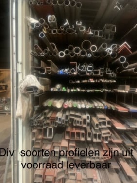 Profiel ijzer per cm te koop
