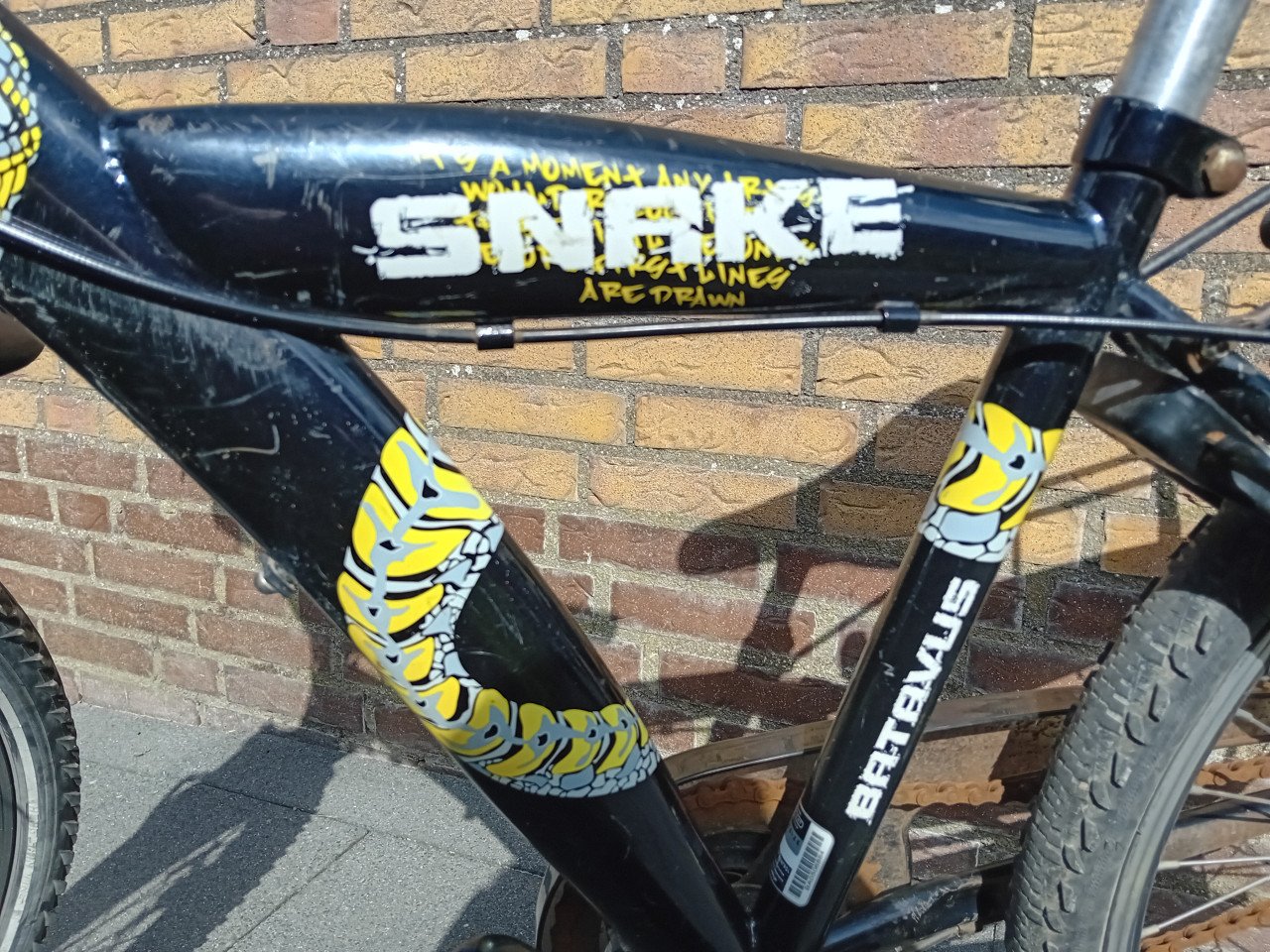 Stoere jongensfiets 20" Batavus snake