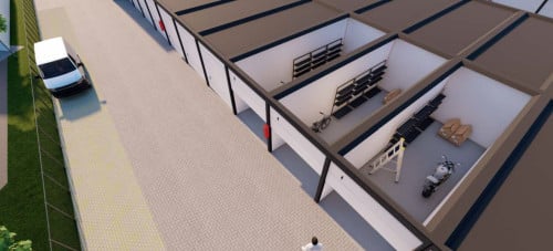 Opslag/garagebox te huur Courtinestraat Goes (naast JLD Autoservice)