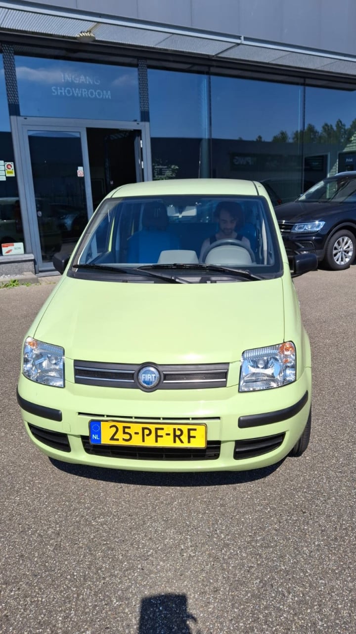 Fiat panda 1.2 dynamic groen