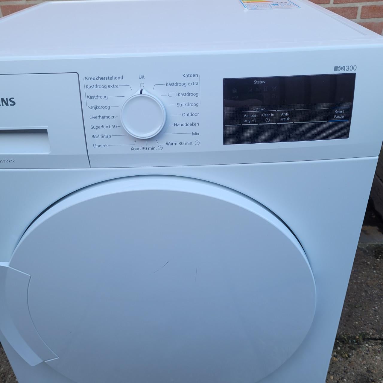 Siemens 8 kg warmtepompdroger iq300