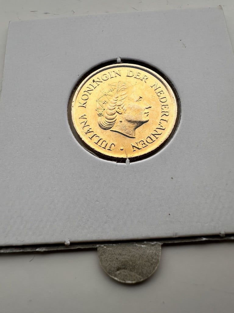 VERGULDE 5 CENT 1977.