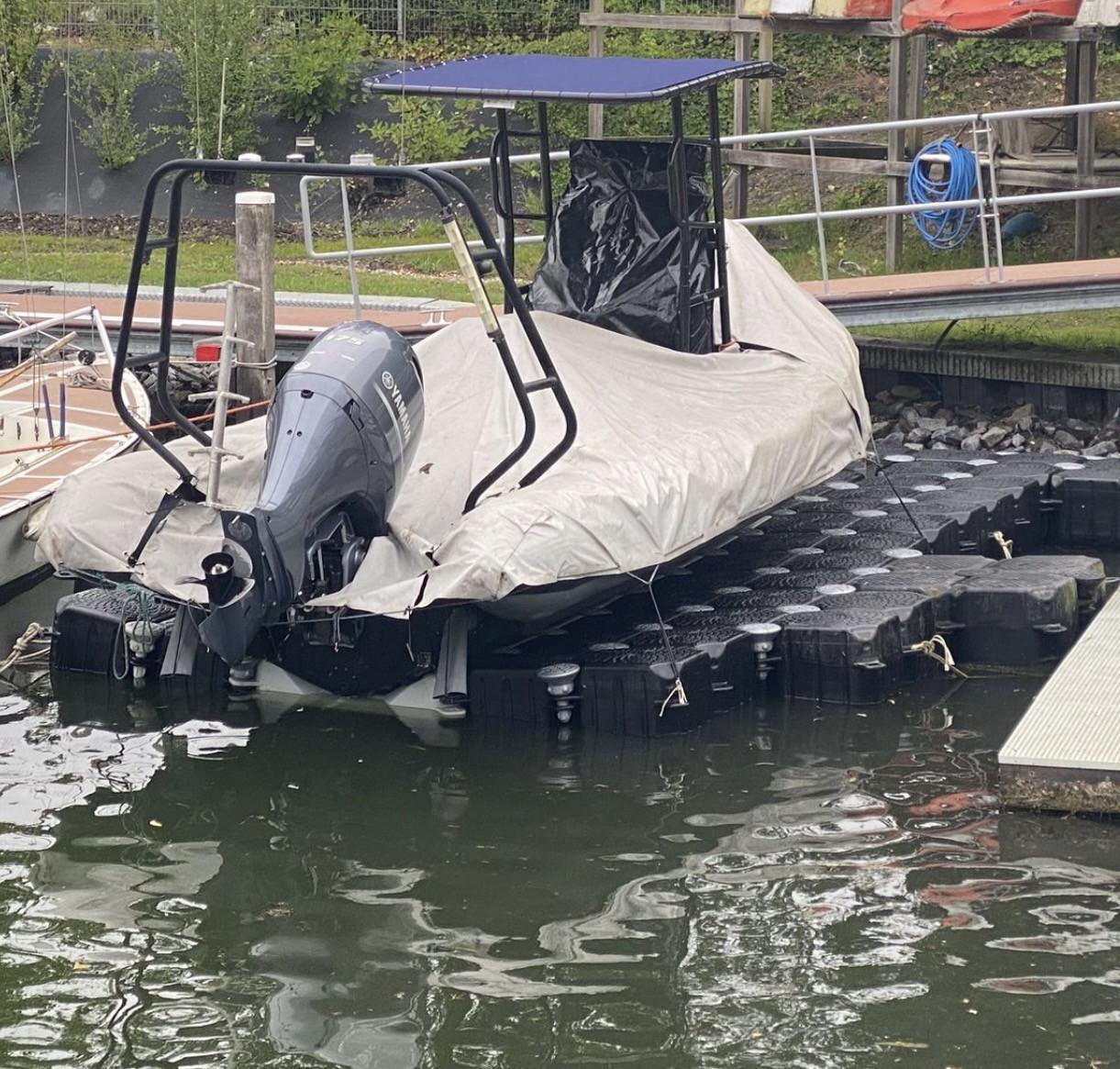 Avon searider rib 6.30  met trailer