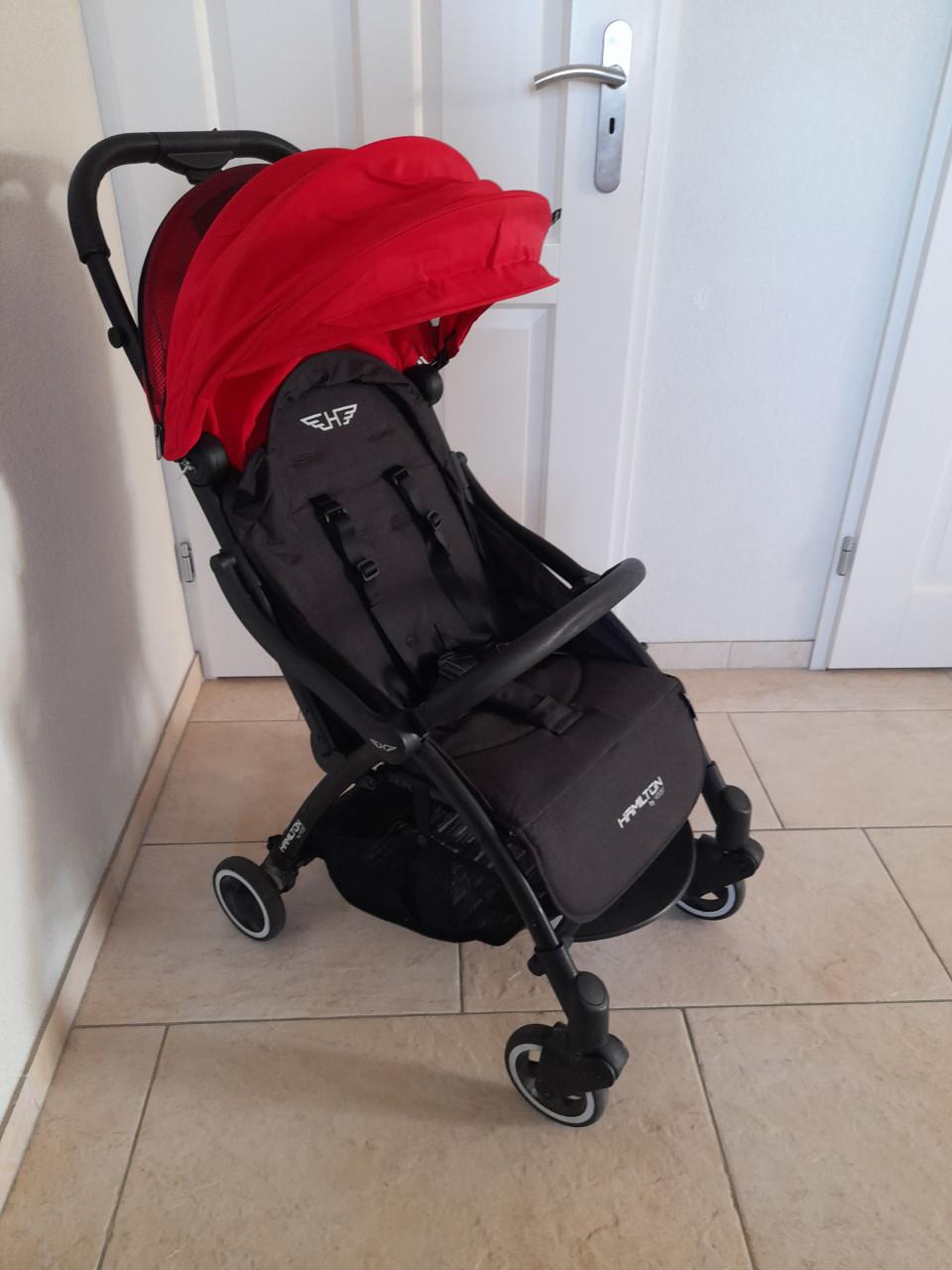 Hamilton R1 Buggy in handige tas (in goede nette staat )