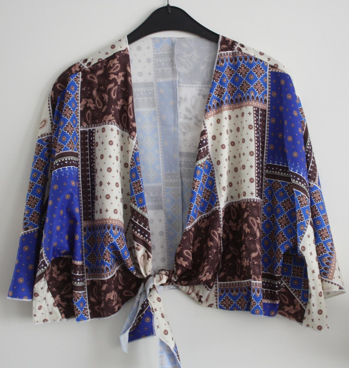 Bolero met print maat m
