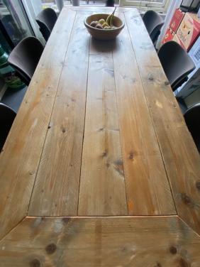 Salon tafel en eet tafel