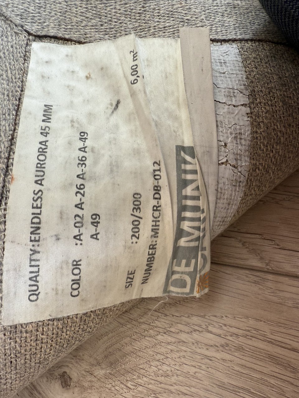 Vloerkleed van De Munk Carpets