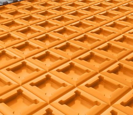 Te koop: 4m²  SCHLUTER DITRA ontkoppelmat