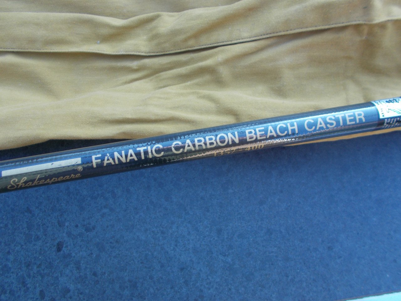 Carbon strandhengel 400 cm