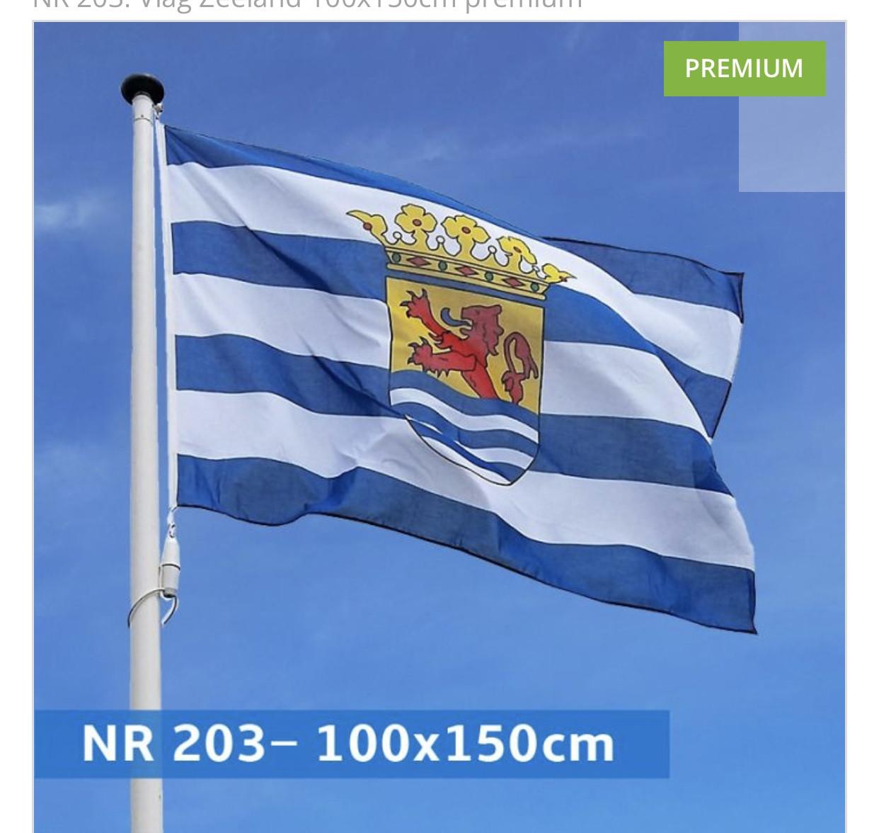 Zeeuwse vlag 1.00x 1.50