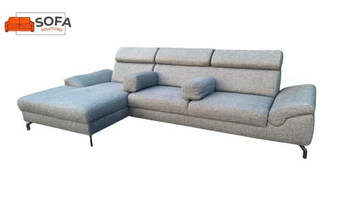 Montel Grijze Hoekbank met uitschuifbare zitvlakken- Gratis Levering NL 🛋️