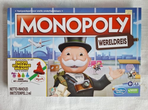 Monopoly Wereldreis nieuwstaat!!