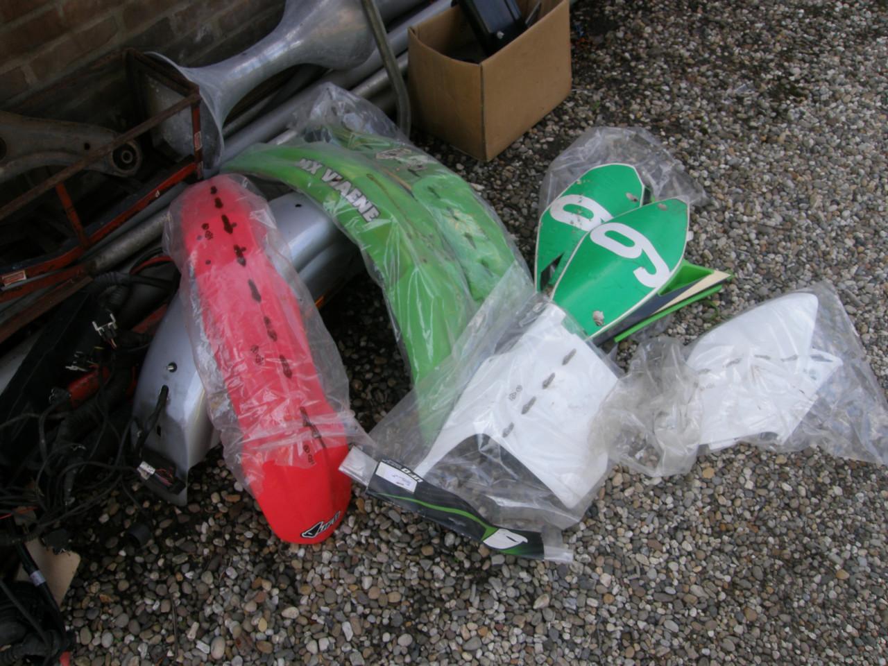 Yamaha spatborden en kappen