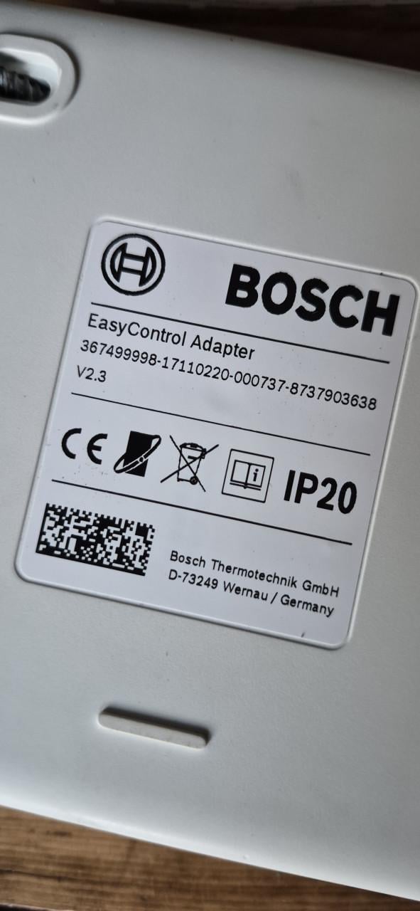 Bosch / Nefit easy control adapter