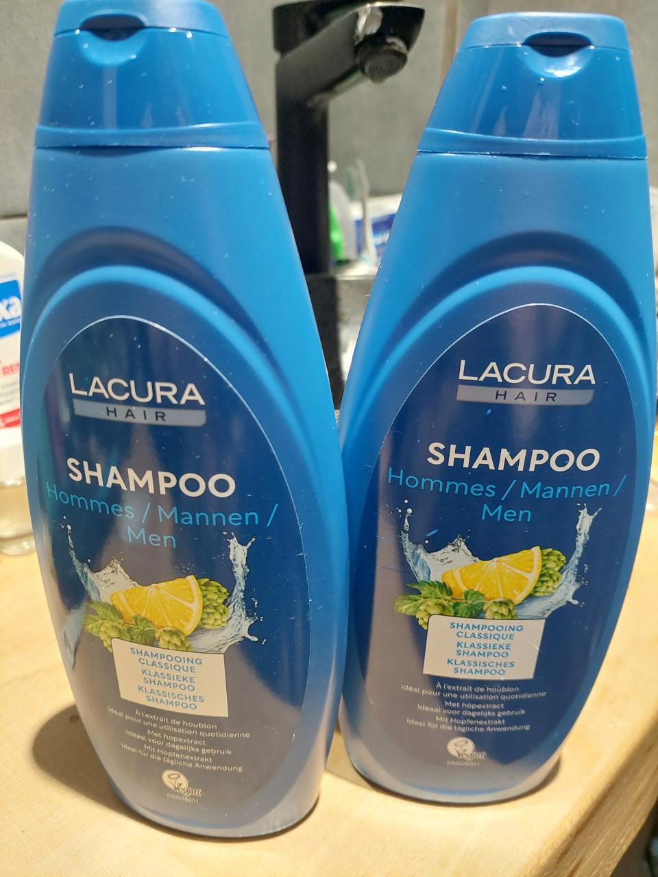 2 nieuwe Men haarshampoo