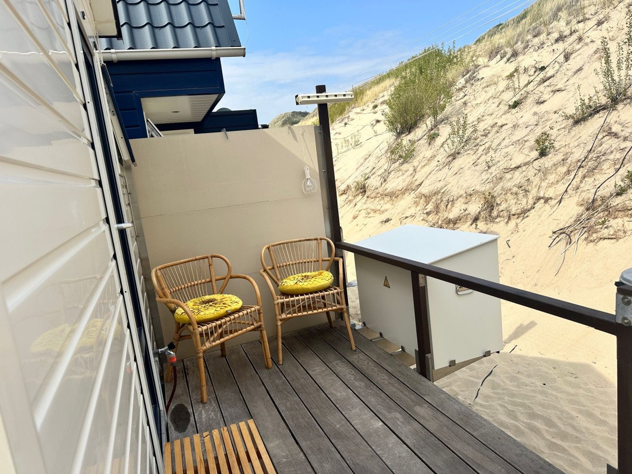 Te huur: ons gezellige strandhuisje nr 131 in Dishoek